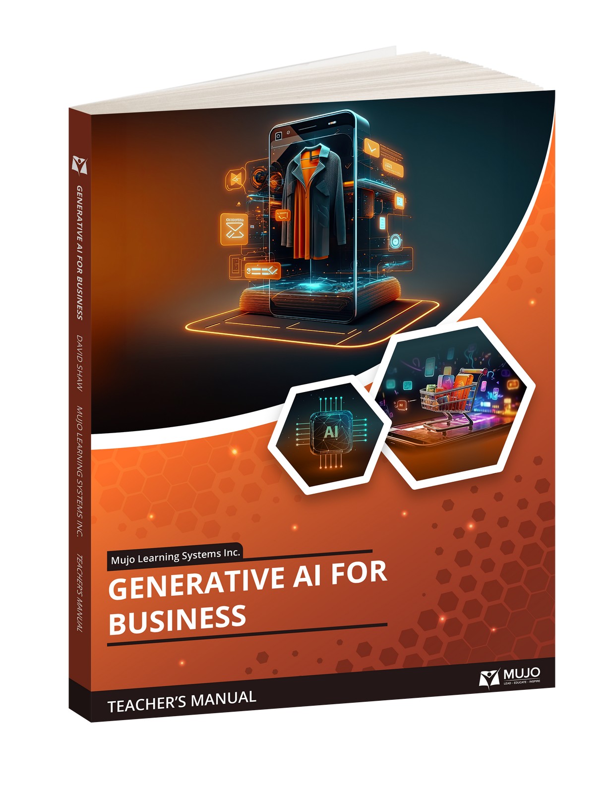 Generative AI for Business textbook by Mujo Learning Systems, co-created with ThinkProfits.com