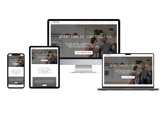 Heart of Home website design by ThinkProfits.com