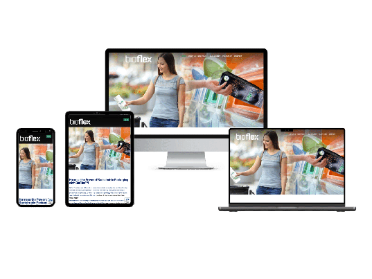 Bioflex website design by ThinkProfits.com