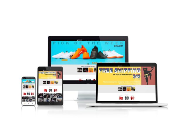 Bushido Martial Arts & Fight Gear Supply website design by ThinkProfits.com